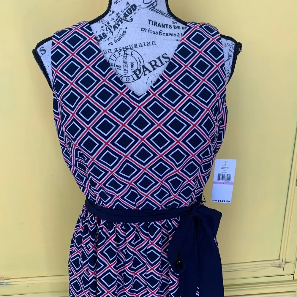 Tommy Hilfiger Zooey Deschanel Dress Size 6 NWT - Picture 5 of 14